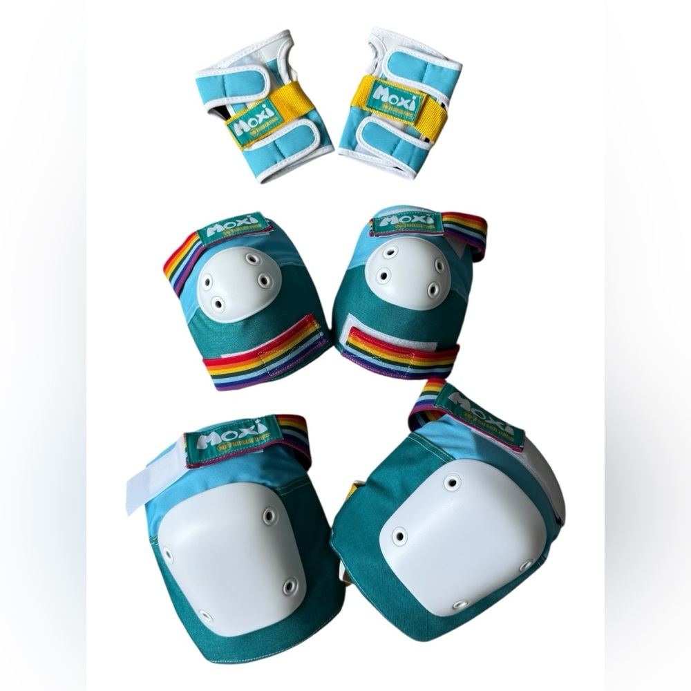 Moxi x 187 Killer Pads – 6‑Piece Jade Protective Set (Knees, Elbows, Wrists)